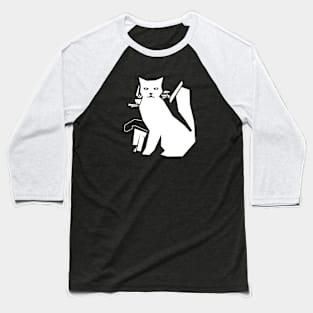 Geometry cat Baseball T-Shirt